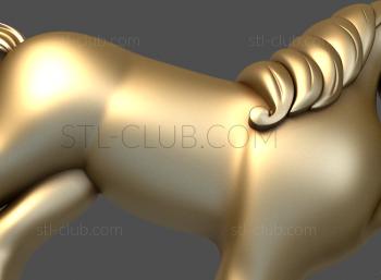 3D model The horse (STL)